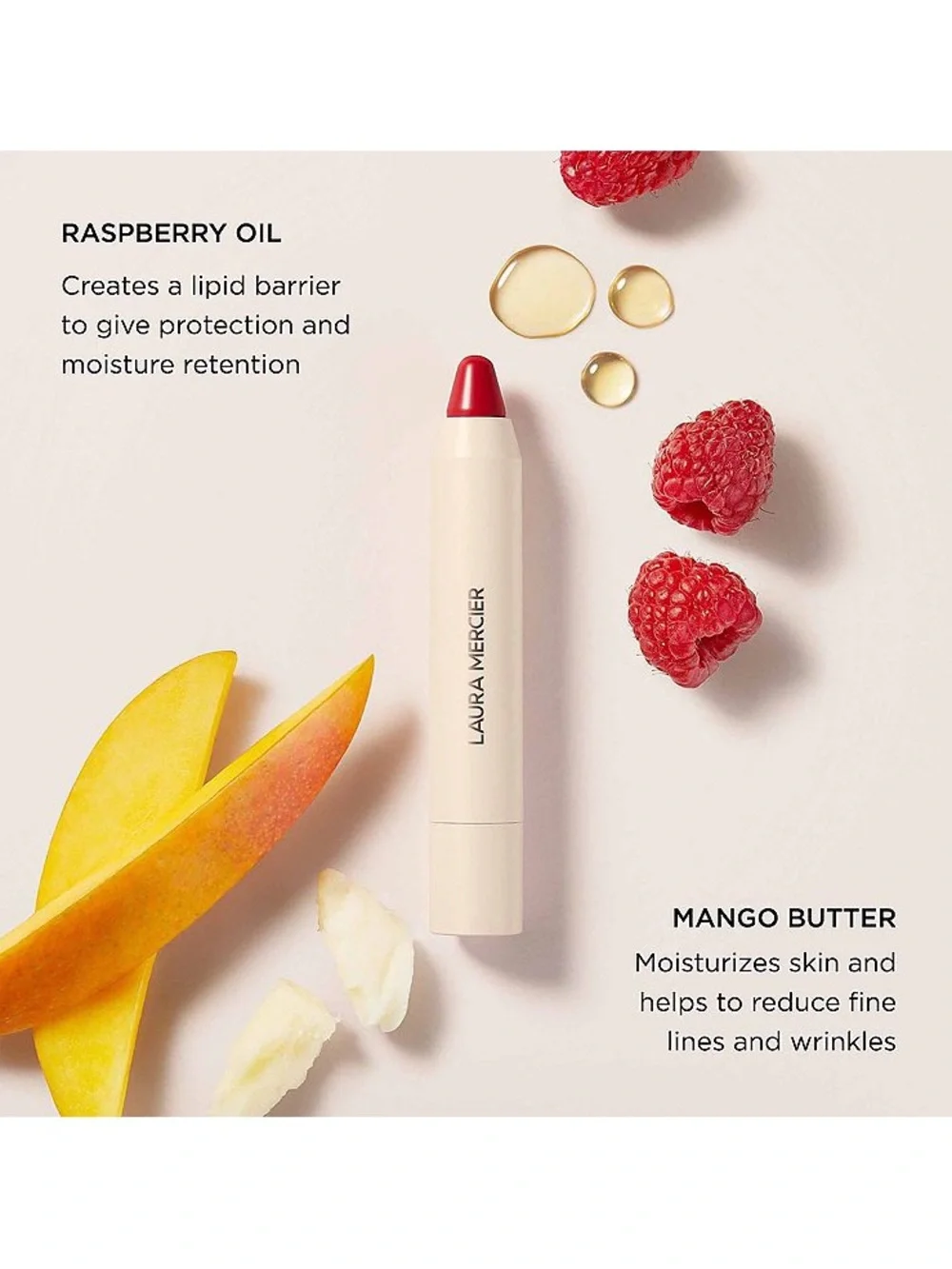 LAURA MERCIER Petal Soft Lip Crayon - 324 LOUISE